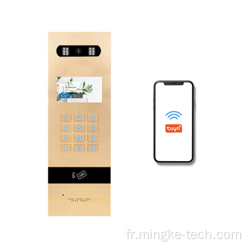 Système de sécurité intelligent Doorbell Connecter Tuya Interphone